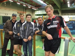 Helmut Faltinger, Sebastian Wolf, Michael Kufmüller, Erwin Vavrovec und Heimo Blacher