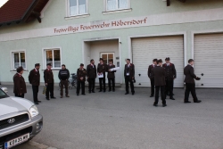 Die Kameraden sammeln sich