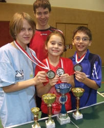 Helene Wolf, Stefanie Kufmüller, Martin Kinslechner, Michael Kufmüller (v.l.n.r.)