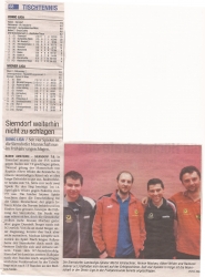 NÖN 2012, KW 10: Donic Liga - SV Sierndorf gegen Baden TTA/1