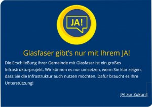 10 ARGUMENTE FÜR EIN JA! ZU GLASFASER