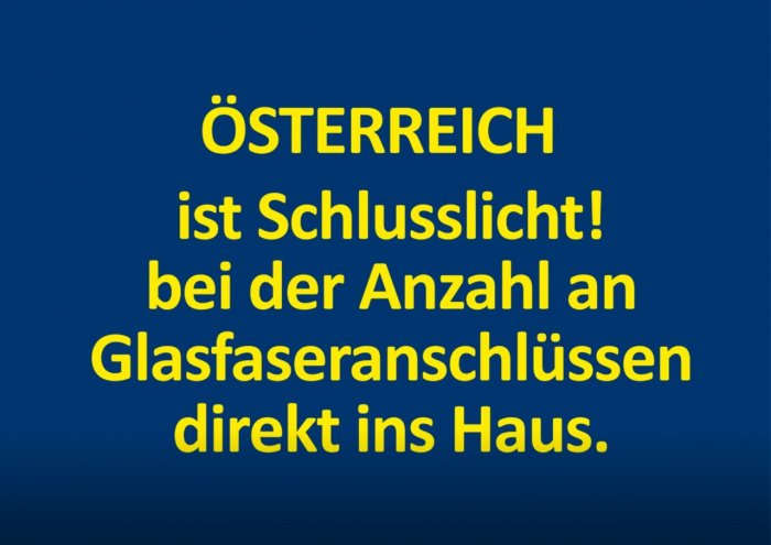 Österreich ist Schlusslicht